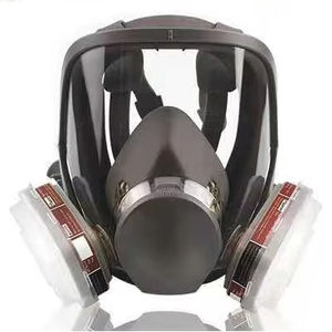 Masque respiratoire intégral réutilisable modèle 6800 KN95, filtre anti-poussière, protection respiratoire complète pour la pulvérisation agricole - Product Image 1