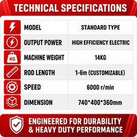 Machine de nivellement de surface de sol en béton électrique haute efficacité 220V/380V avec lame en aluminium