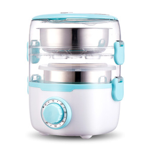 Electric Heating Lunch Box Automatic Heat Preservation Lunch Box With Stainless Steel Pot For kids