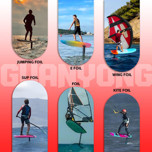 Mástil de carbono con base de aluminio de 90 mm para kitesurf, wingfoil, surf, efoil, SUP, deportes acuáticos, foil, tabla de surf, hydrofoil. - Product Image 3