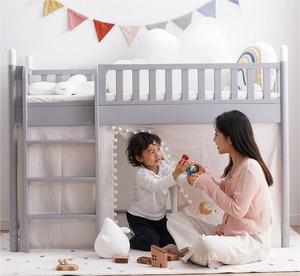 2024 phong cách mới ODM & OEM kích thước đầy đủ bé rắn gỗ thông Twin <span class=keywords><strong>cot</strong></span> giường, đa chức năng Twin bé Giường cũi - Product Image 5