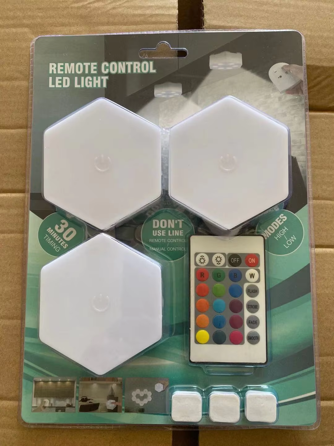 RGB 3Pack + 1 Remoto