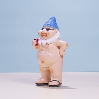 Mini gnomes personnalisés, nains, fées, drôles, miniatures, sexy, nus, gnome de douche, gnome nu
