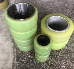 178x73mm طويل خدمة الحياة الصلبة بولي يوريتان عجلة إقفال صغيرة الإطارات تستخدم على NICHIYU رافعة شوكية كهربائية - Product Image 3