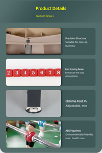 Mesa de Futbolín de MDF de Alta Calidad y Bajo <span class=keywords><strong>Precio</strong></span> de Fábrica Xunhe para Clubes, Fiestas y Bares, para Todas las Edades - Product Image 6