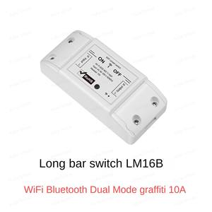 Prises et interrupteurs intelligents avec Wi-Fi pour commande vocale Alexa/Google Home, design coulissant, compatibles EU/AU/France - Product Image 3