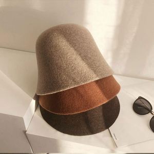 Chapeau de pêcheur en laine personnalisé en gros, protection solaire unisexe, automne et hiver - Product Image 2