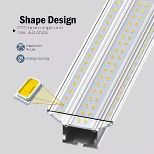 Shingel Super brillante 36W 50W 72W 100W 4FT 8FT 6000K colgante o techo montado <span class=keywords><strong>bombillas</strong></span> <span class=keywords><strong>LED</strong></span> <span class=keywords><strong>tubo</strong></span> luces tienda Luz - Product Image 2