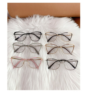 MK25050 nuovi occhiali all'ingrosso in metallo Cat Eye Anti luce blu che bloccano fotocromatico Lunett occhiali da sole Lunett occhiali - Product Image 5