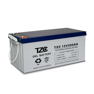 TZC Solar Deep Cycle Gel Battery 12v 100ah 150ah 200ah Lead Acid Battery With Long Lifespan - Product Image 1