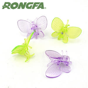 蝶形プラスチック支持クリップ - Product Image 2