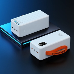 Banco de Energía Portátil de Gran Capacidad con Carga Rápida PD22.5W, 30000mah, Cables Integrados, Pantalla LED, 50000mah - Product Image 6
