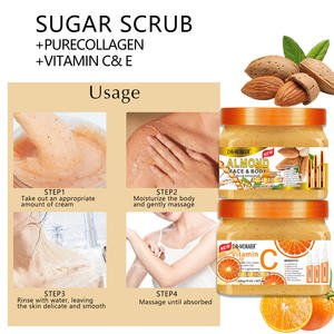 Exfoliante corporal de alta calidad, exfoliante para la piel de vaca Natural, exfoliante corporal de marca propia, 650g - Product Image 5