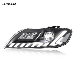 Ensemble de phares Jushun Audi Q7 2006-2015, LED dynamiques, clignotants séquentiels, lentille laser - Product Image 2