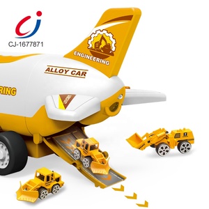 Avión de Juguete de Aleación para Modelismo, con Luz y Música, de Fricción, Deformable, Vehículo de Juguete Fundido a Presión, Estacionamiento - Product Image 3