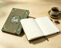 Agenda quotidien Année de la Vache 2027, format A5, papier Tao Lin, carnet écologique en liège et marc de café, personnalisable