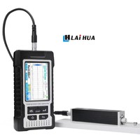 Medidor de rugosidad de superficies portátil con pantalla digital grande, instrumento de prueba de acabado de superficies de alta precisión