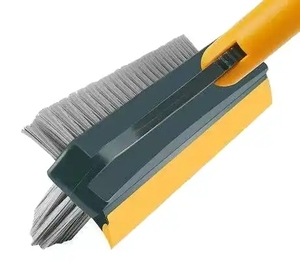Multifunción 3 en 1 Scrape Floor Scrubber Hogar Plástico Piso <span class=keywords><strong>Escoba</strong></span> Inodoro Baño Cocina Clean Floor Scrub Brush - Product Image 1