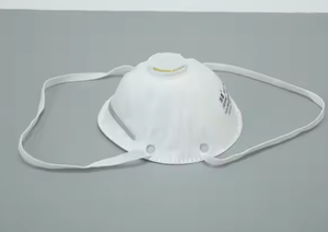 Khẩu trang công nghiệp dùng một lần hình cốc có van thở ra mát, thiết bị hô hấp & khẩu trang tiện lợi - Product Image 6