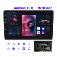 Radio para Auto KZS TS18 Android de 9 Pulgadas, Sistema Multimedia Universal, Estéreo para Auto, Sistema de Navegación GPS, Carplay, FM, WIFI, Reproductor de Audio para Auto