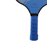 Poignée de raquette de pickleball personnalisée pour l'extérieur, lot de 3, en PU antidérapant et absorbant la transpiration, pour le tennis de plage, le padel et le badminton