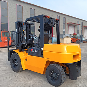 Cina fornitore Diesel carrello elevatore per interni esterni pavimentazioni su terreni accidentati Diesel transpallet per impianti di produzione - Product Image 1