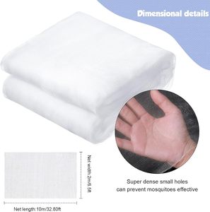 <span class=keywords><strong>Filet</strong></span> anti-insectes "Row Cover-<span class=keywords><strong>Filet</strong></span> de protection de jardin de 12 pieds x 30 pieds pour plantes, traité aux UV pour la longévité - Product Image 6