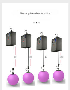Gubera Lights He Treuil à effets 3D LED Système cinétique RGB Fabricant Moderne 90 RGBW DMX512 / Master-slave / Auto - Product Image 4