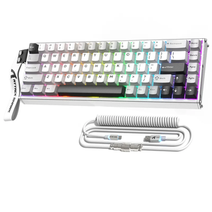 Clavier mécanique ATTACK <span class=keywords><strong>SHARK</strong></span> X68MAX HE - RGB USB-C résistant aux déversements 60% filaire 8KHz 0.005mm Précision RT Gaming - Product Image 5