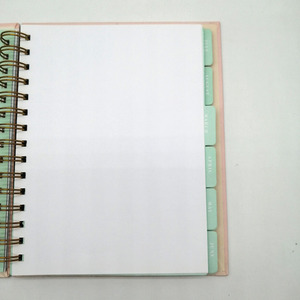 2025 New Arrival <strong>Journal</strong> Spiral Binding Notebook Custom With Gold Foil - Product Image 5