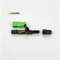 Conector de Fibra Óptica de Terminación Rápida SC APC, Conector de Cable de Bajada para Montaje en Campo FTTH