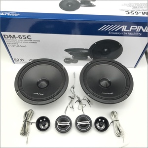 Altavoz coaxial de hierro de 6.5 pulgadas <span class=keywords><strong>ALPINE</strong></span> D65C/DM65 de 2 vías para coche, 12-24V, no destructivo, 40W/160W de potencia, bobina simple, ¡el más vendido! - Product Image 5