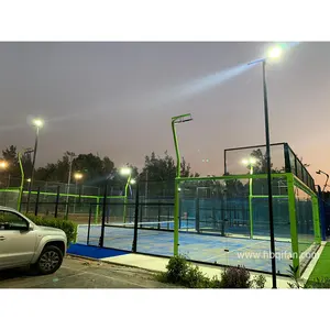 Prezzo di fabbrica fornitore di campi da Paddle Tennis all'aperto Padel con telaio grande