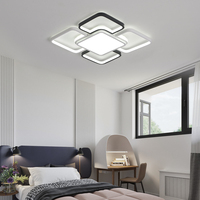 Plafonnier led carré argenté, livraison depuis la chine, vente en gros, usine Alibaba, CE & RoHS