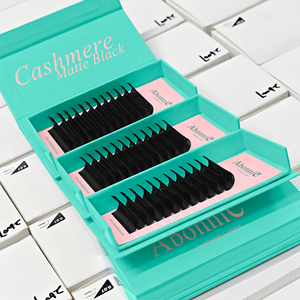 Extensiones de Pestañas Abonnie al por Mayor, Bandejas de Pestañas de Visón Cachemira Oscuro y Encantador, Bandejas Clásicas para Extensiones de Pestañas - Product Image 6