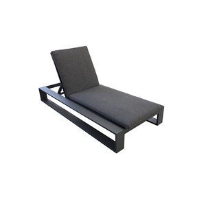 Lit d'enfant en aluminium anthracite et textilène - Product Image 1