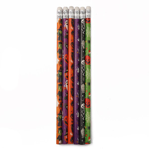 Lápices <span class=keywords><strong>de</strong></span> Colores para Halloween, Lápiz <span class=keywords><strong>de</strong></span> Madera HB para Estudiantes con Borrador, Lápiz <span class=keywords><strong>de</strong></span> <span class=keywords><strong>Pintura</strong></span> - Product Image 1