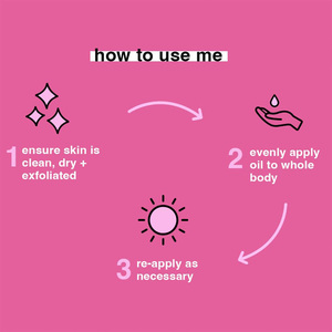SPF 7 Deep Dry Spray abbronzante arricchita con olio abbronzante abbronzante per rafforzare gli attivi nutre profondamente la pelle Vegan Cruelty Free - Product Image 4