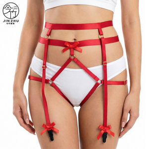 Bandeau élastique réglable en ruban tissé en <span class=keywords><strong>fibre</strong></span> de polyester pour femme JINZHU - Product Image 1