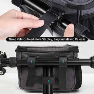 Bolsas de Ciclismo Multifuncionales Tipo 2024, Bolsa Doble para Manillar, Impermeables, para Ciclismo y Ocio - Product Image 6