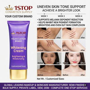 Crema Blanqueadora para Rostro, Axilas, Área Genital y Codos con Ingredientes Activos para Aclarar la Piel, Cuidado de la Piel Personalizado - Product Image 3