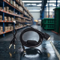 Cable de Datos RS-232 Industrial de Calidad Marca Gutao para Computadora y Escáner de Código de Barras, Cable de Datos de Puerto Serie de 12V para Pistola Escaneadora