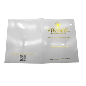 Recommend Trending Custom Luxury Gold Foil <b>Printing</b> Logo <b>A4</b> <b>Paper</b> File Folder with Two Pockets for Business Promotion - Product Image 3