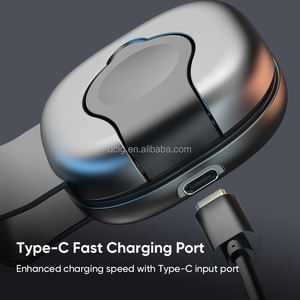 Компактная Мини Беспроводная зарядка | 3 в 1 Складная Подушка для мобильных телефонов и наушников и смарт-часов - Product Image 4