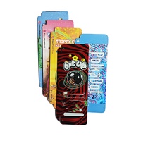 Boîte d'emballage en papier pour barre de chocolat personnalisée en gros pour Polkadot Trippy Flip One up