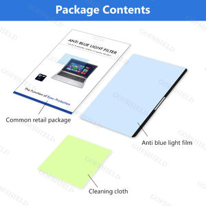 Protection d'écran magnétique HD transparente anti-lumière bleue mate réutilisable en PET <span class=keywords><strong>pour</strong></span> <span class=keywords><strong>MacBook</strong></span> <span class=keywords><strong>Pro</strong></span> 15,4 pouces, film ultra-fin 2,5D anti-poussière - Product Image 4