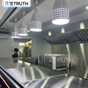 รถขายอาหารเคลื่อนที่สแตนเลสคุณภาพสูงแบบกำหนดเองของ Wetuth พร้อมอุปกรณ์ครบครันสำหรับขายบาร์บีคิว พิซซ่า ทาโก้ และอาหารริมทาง - Product Image 5