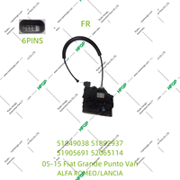 SERRURE DE PORTE AVANT DROITE POUR 05-15 FIAT GRANDE DOT 51849038 51892937 51905691 52065114