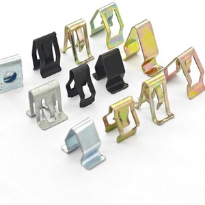 Auto Dashboard <b>Trim</b> <b>Clips</b> Size 12 Metal Retainers For Repair Universal Fit Stainless Steel PJ45934 - Product Image 1