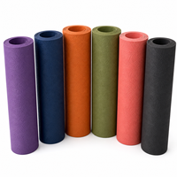 Tapis de yoga TPE Yugaland Sports Academy, couleur unie, anti-déchirure, pour entraînement de performance, vente en gros, fournisseur d'usine